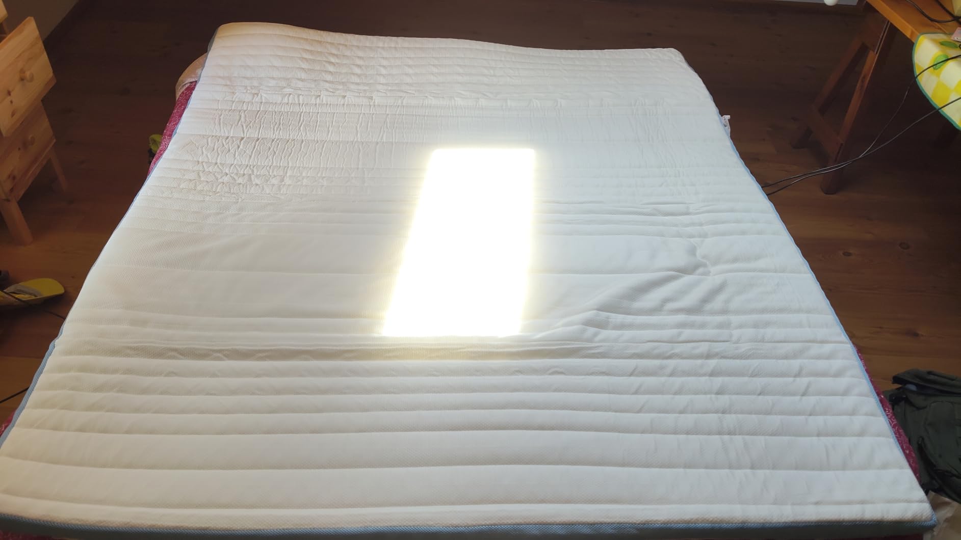 Amazon Basics Topper Matrimoniale 160x200 Memory 5cm Bianco