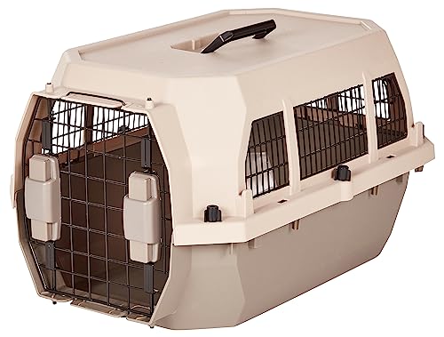 AmazonBasics Trasportino Rigido 60x40x33 cm per Cani e Gatti