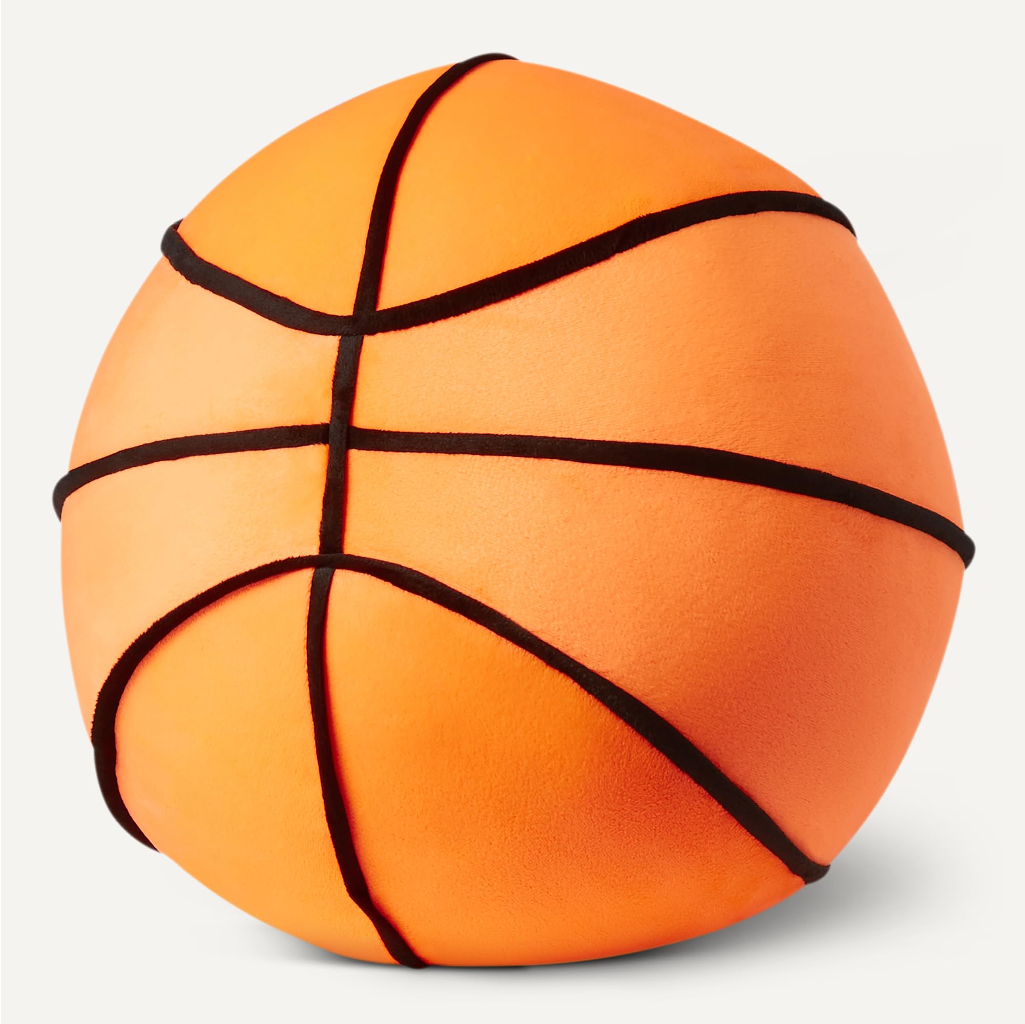 Amazon Basics Cuscino Peluche Basket Arancione Morbido