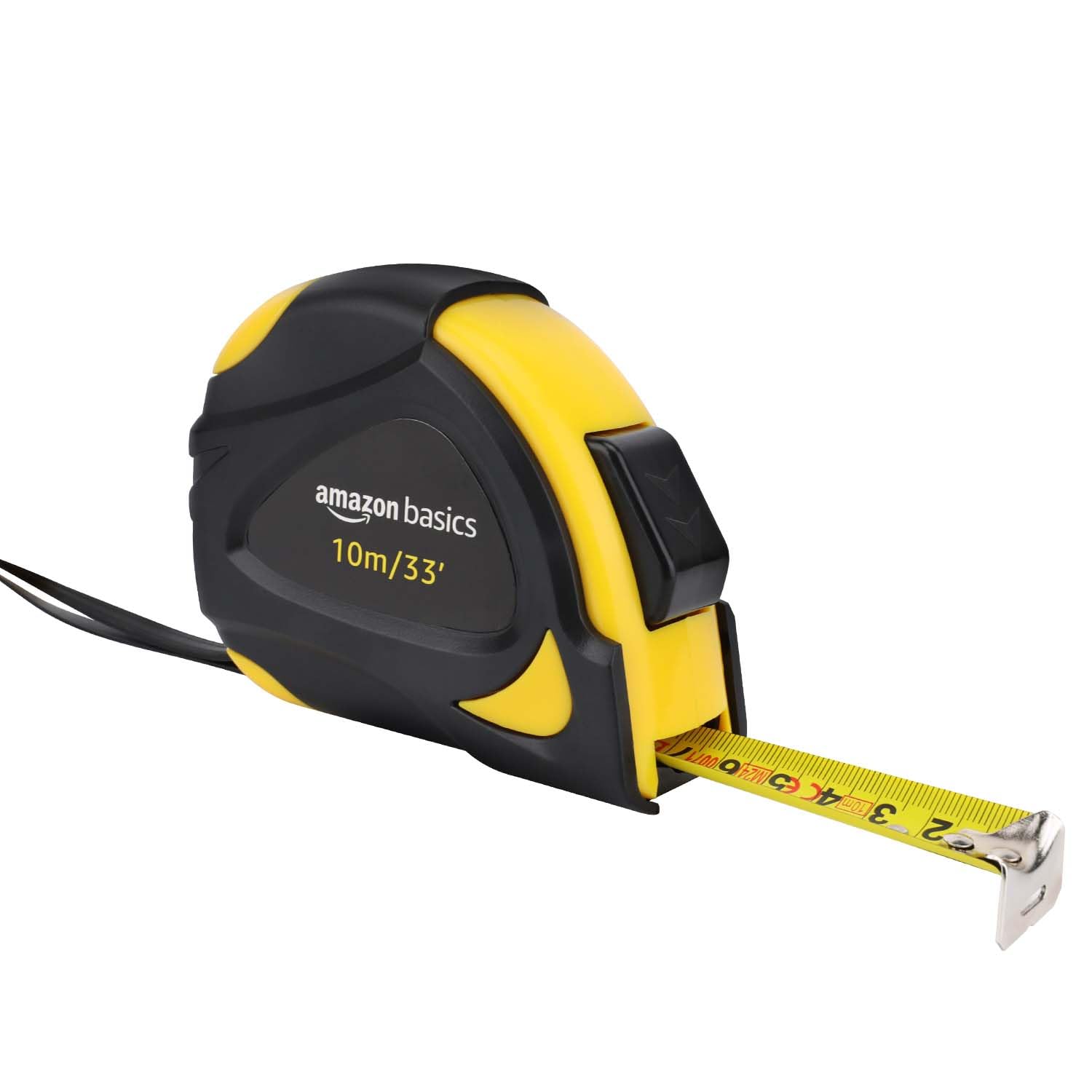 Amazon Basics Metro a Nastro 10 m Autobloccante scala metrica