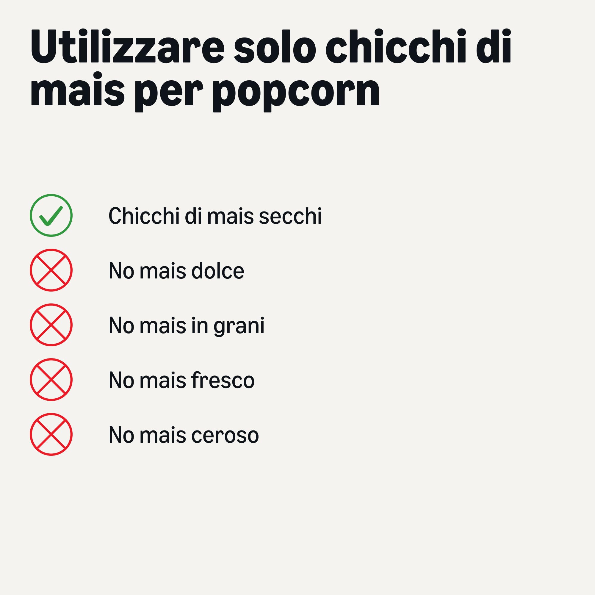AmazonBasics Macchina Popcorn Aria Calda 1400W 16 Tazze