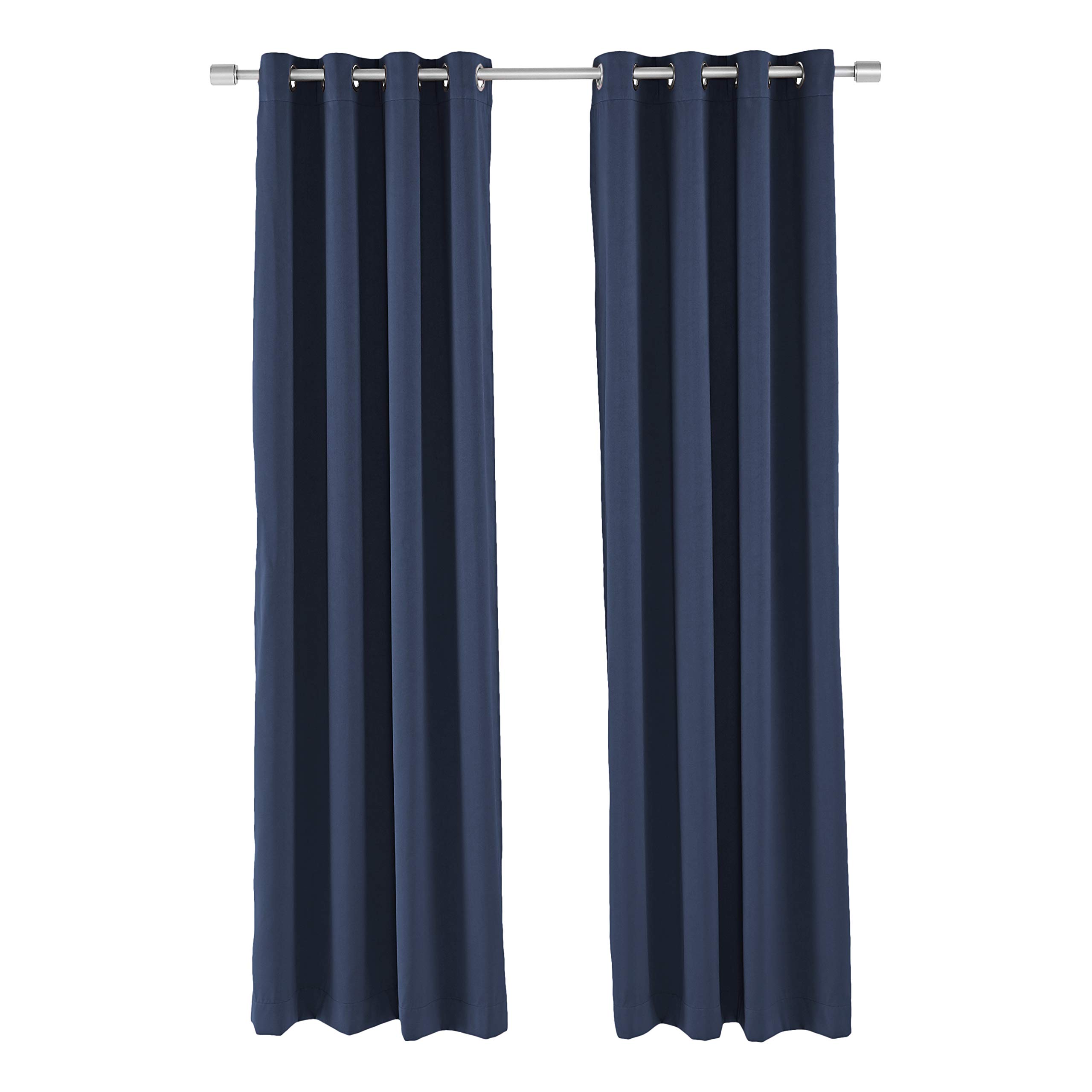 Amazon Basics Theatre Grade tende oscuranti 52x84 blu navy 2 pezzi termiche