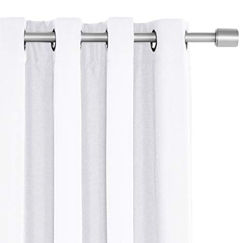 Amazon Basics Mabry 52x84 tende oscuranti bianche 2 pezzi blackout