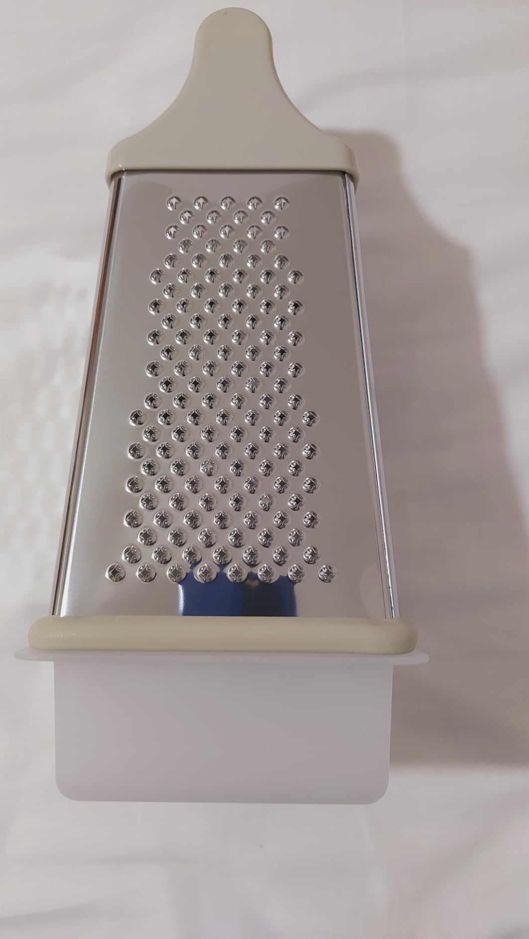 Amazon Basics grattugia formaggio 4 lati acciaio inox