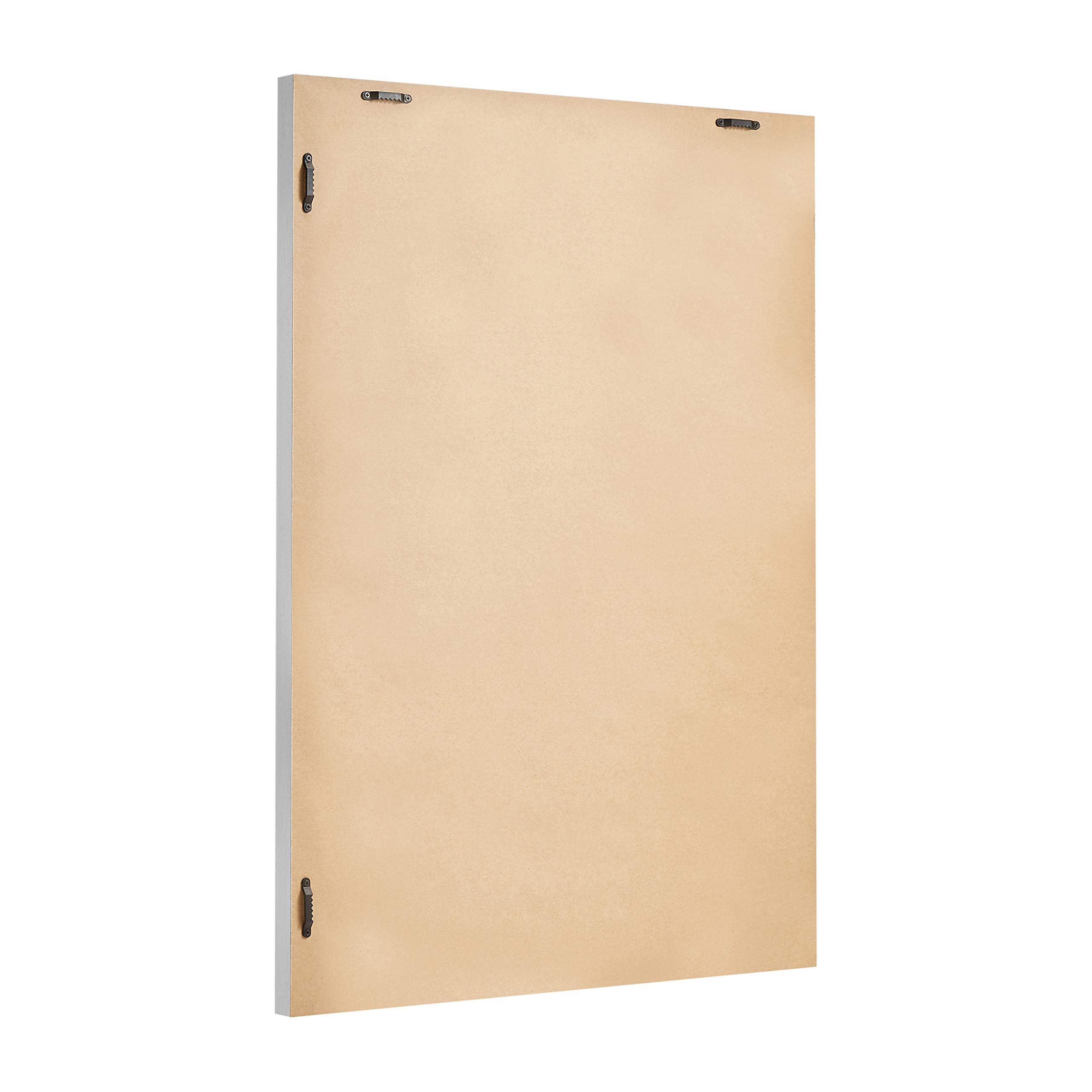 AmazonBasics Specchio parete rettangolare nichel 51x71
