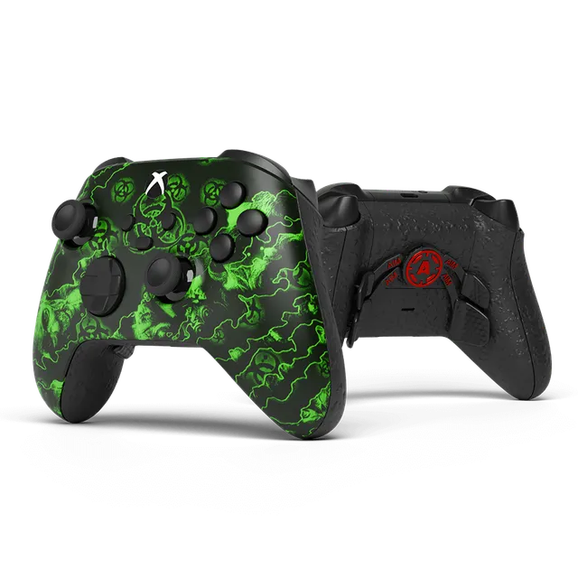 Aim Reaper Green Xbox Series X controller verde