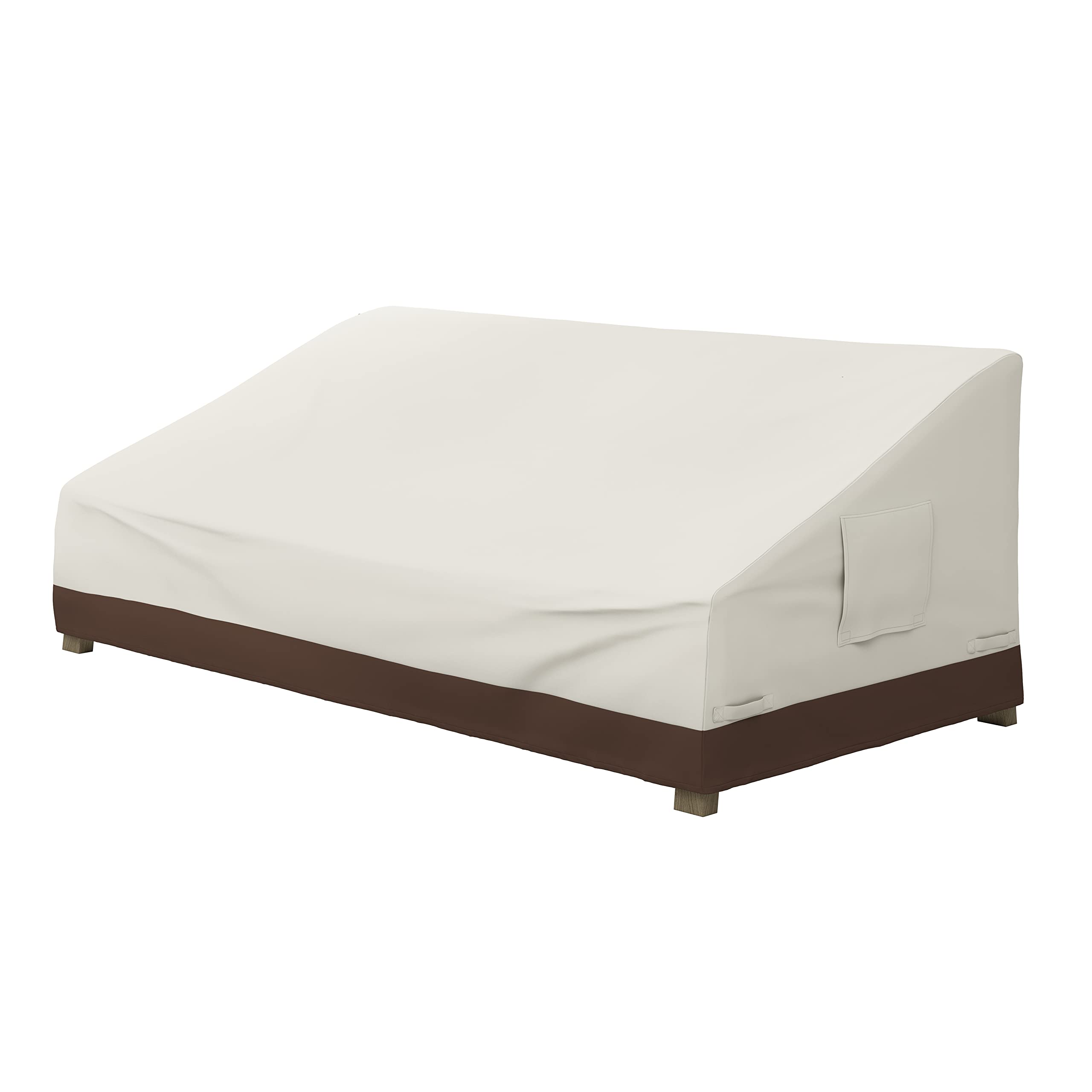 AmazonBasics Copridivano 3 Posti Lounge Beige Impermeabile