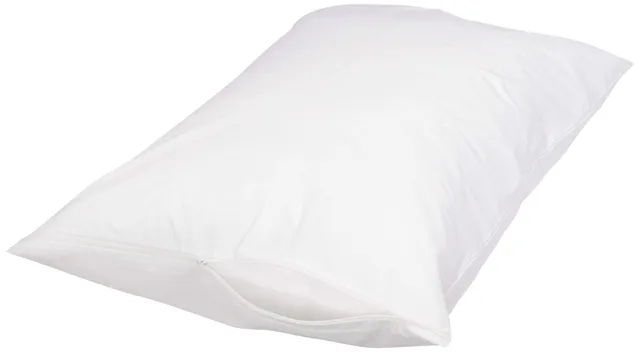 AmazonBasics federa copricuscino cotone bianco 53x79 cm