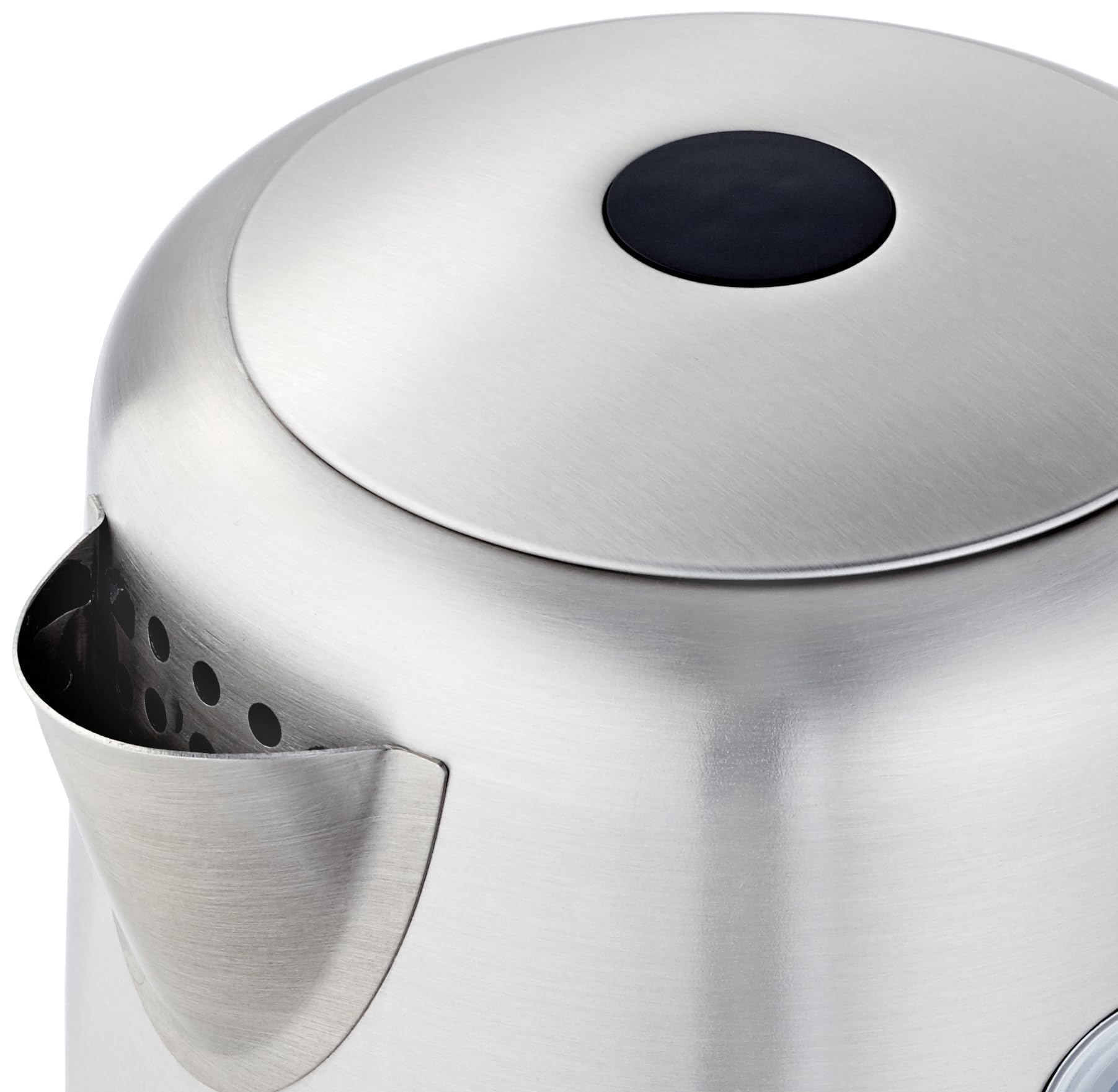 Amazon Basics Bollitore elettrico 1 L nero acciaio