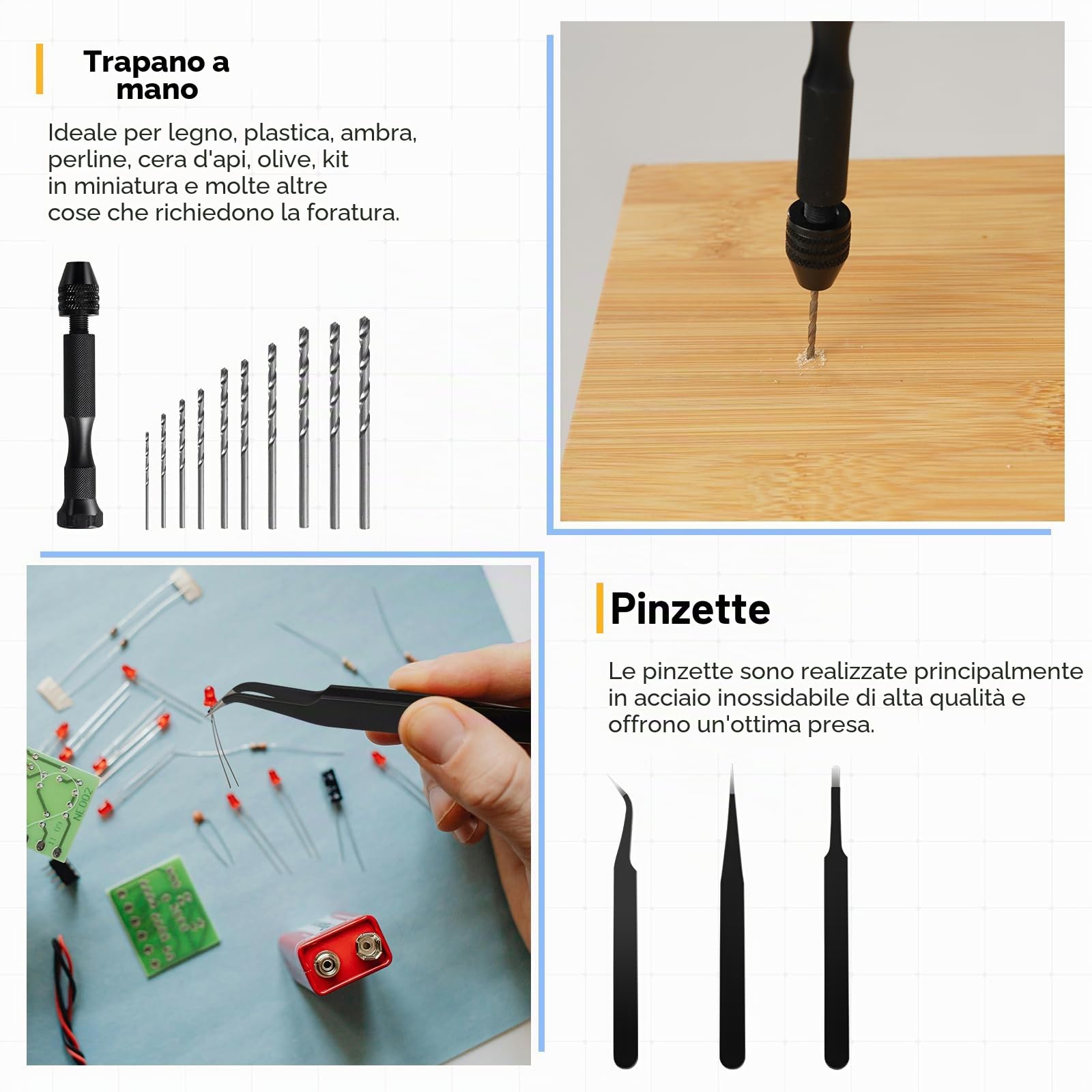 RealPlus Set Strumenti Stampa 3D 58 Pezzi Modellismo