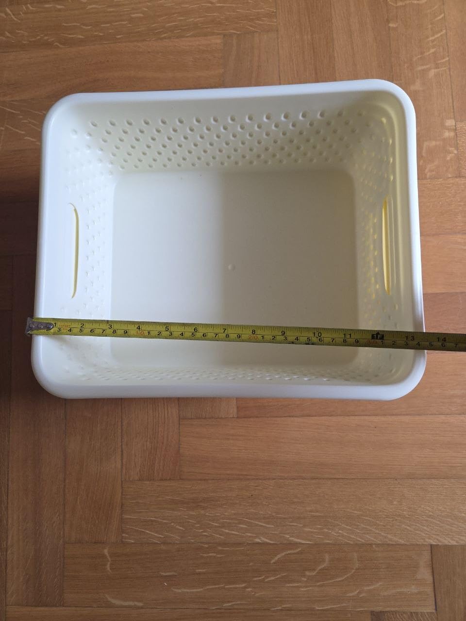 Amazon Basics Cestini Plastica Avorio Set 6 Pezzi