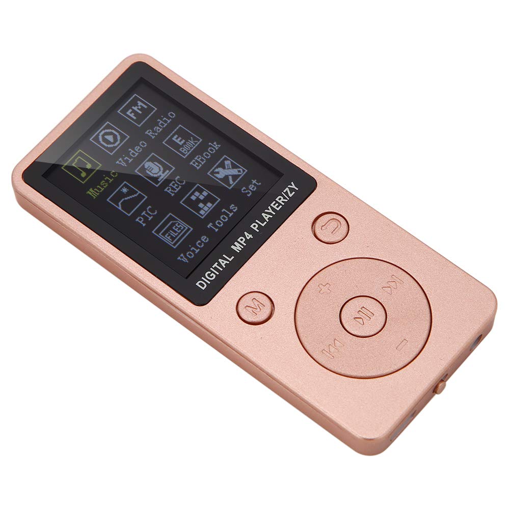 Elprico Lettore MP4 32 GB Oro Rosa con Cuffie Radio