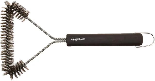AmazonBasics spazzola barbecue triangolare 30,5 cm nero