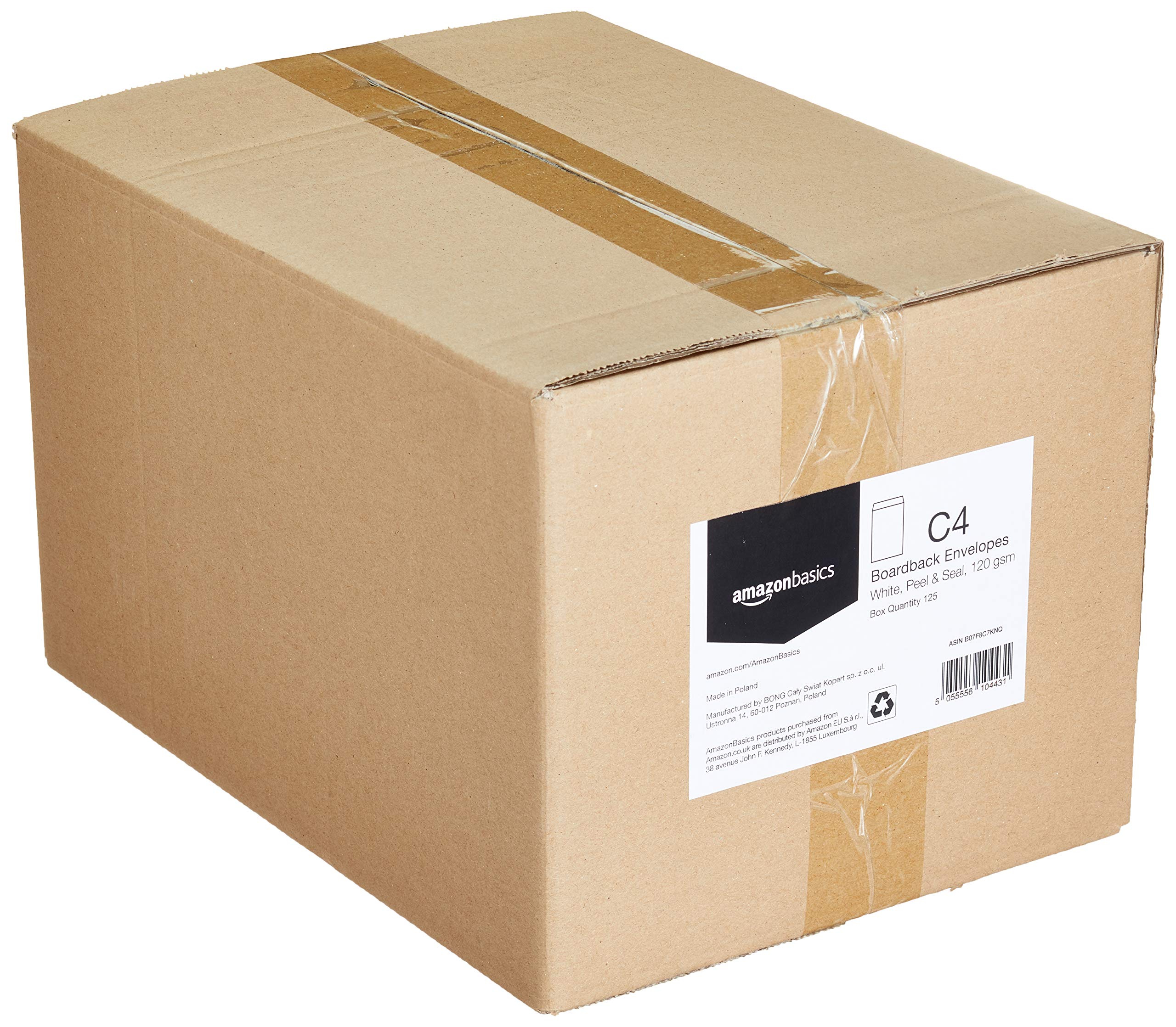 Amazon Basics Buste C4 Autosigillanti 120 g 125 Pezzi