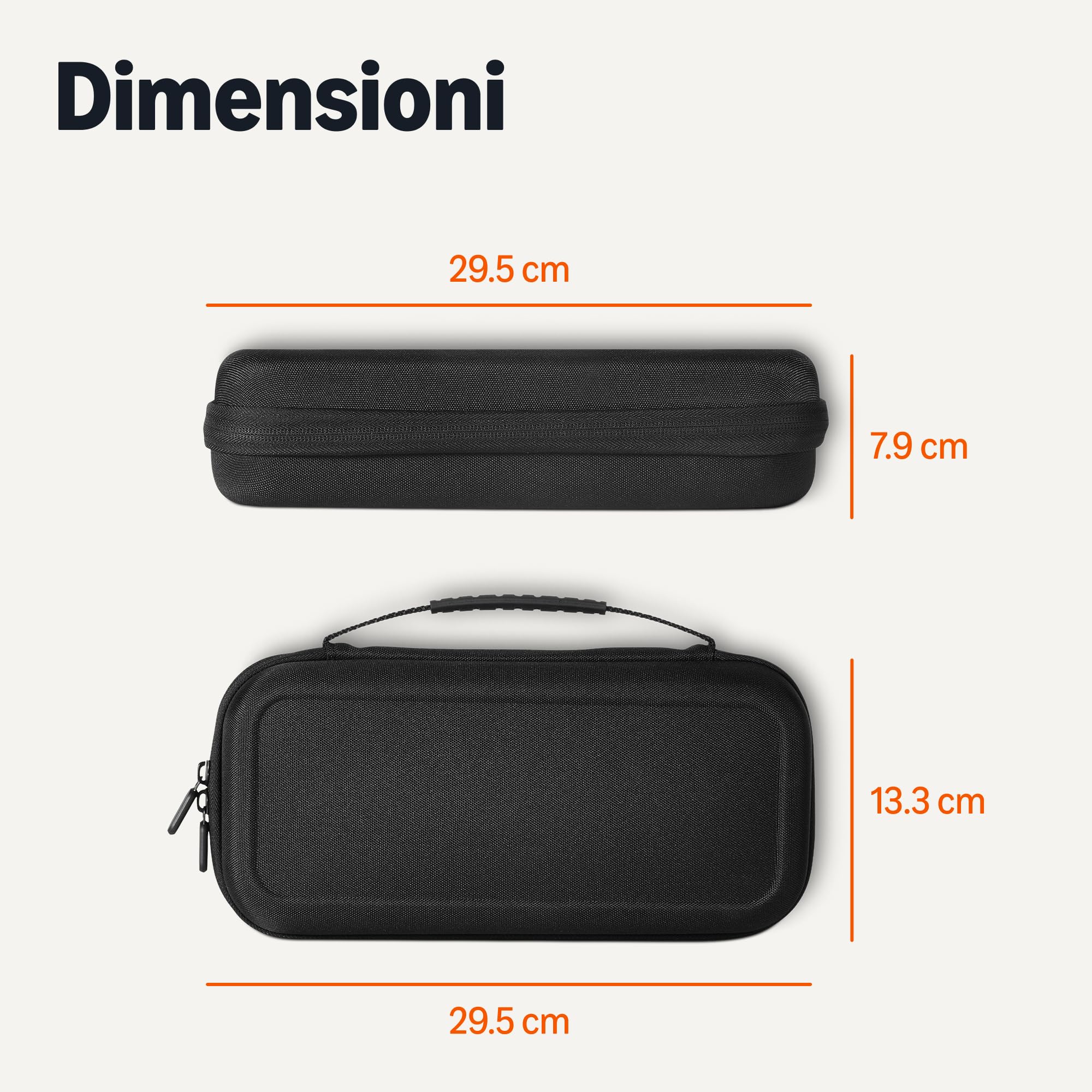 AmazonBasics Custodia Nintendo Switch Nero 12 Slot