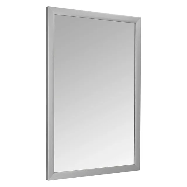 AmazonBasics Specchio da parete 61x91 cm nichel standard