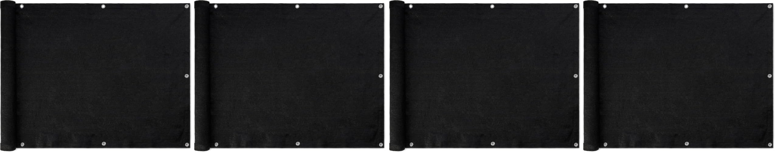 AmazonBasics Schermo Frangivista Nero 0,9x3 m