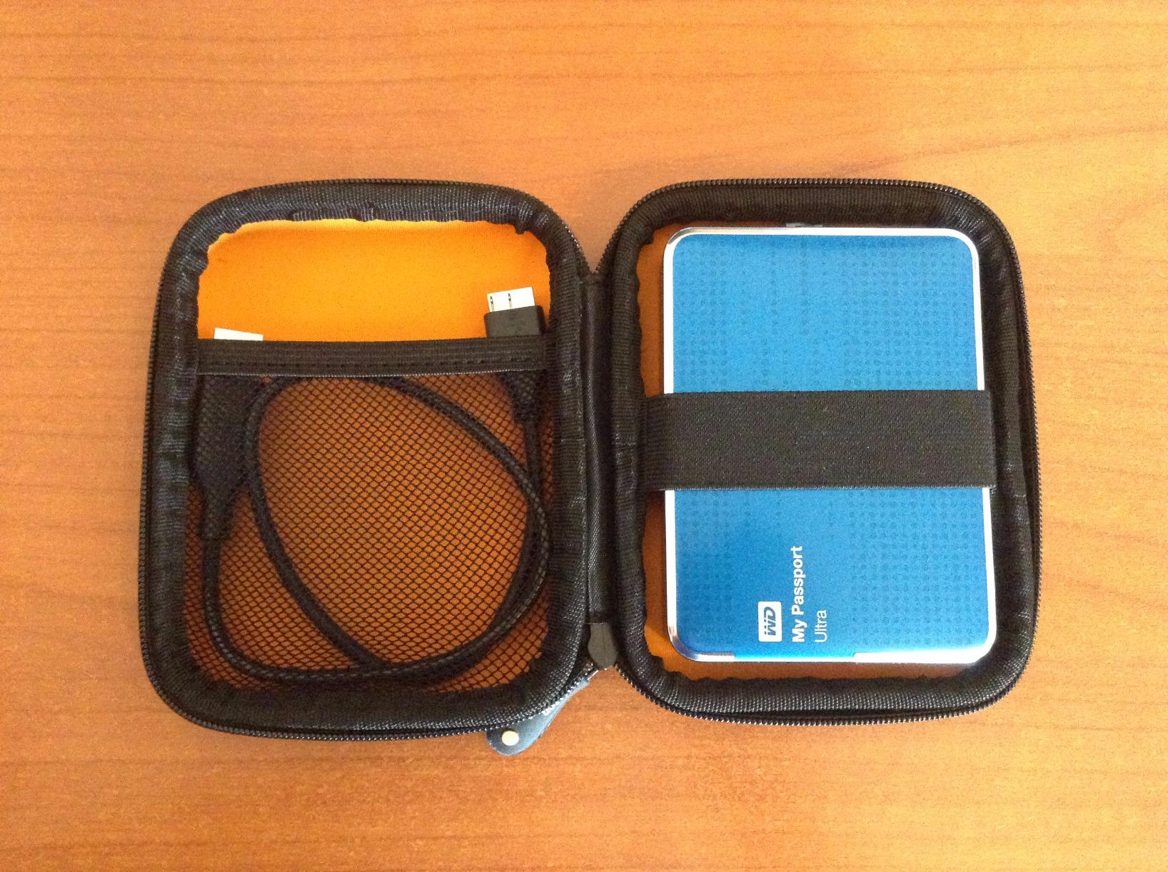 AmazonBasics Custodia Rigida HDD My Passport Nera