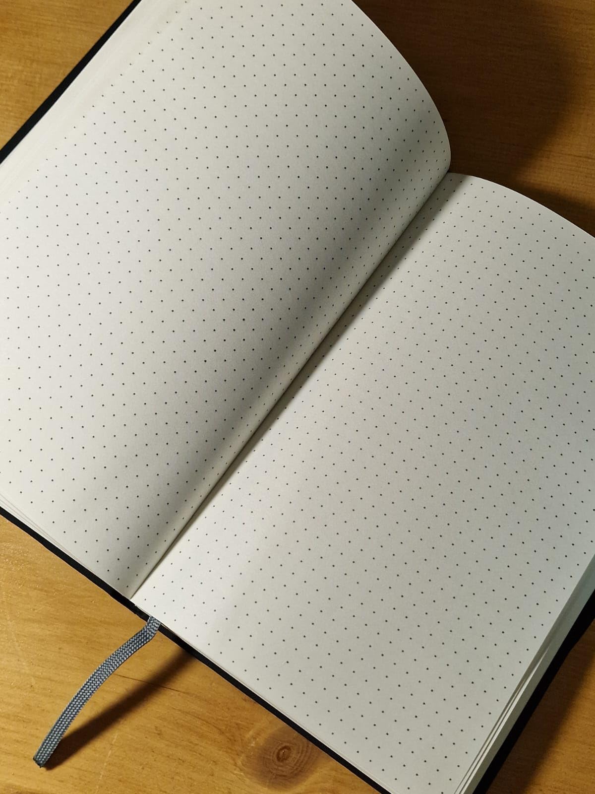 Amazon Basics Classico Taccuino Puntinato Nero 240 Pagine Rigido