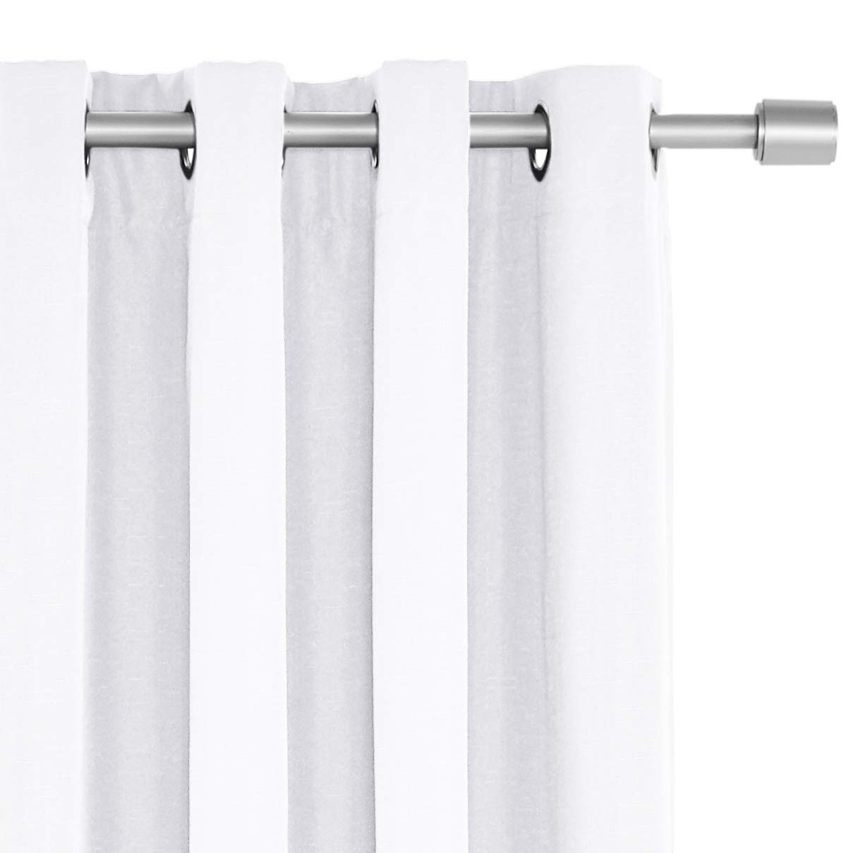 Amazon Basics Mabry 52x84 tende oscuranti bianche 2 pezzi blackout