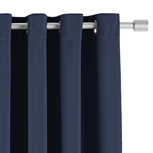 Amazon Basics Theatre Grade tende oscuranti 52x84 blu navy 2 pezzi termiche