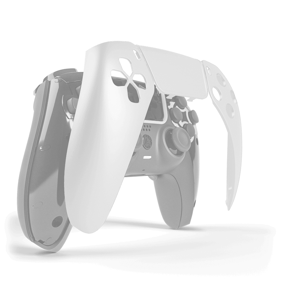 Aim Controller Ultra White cover PS5 magnetica