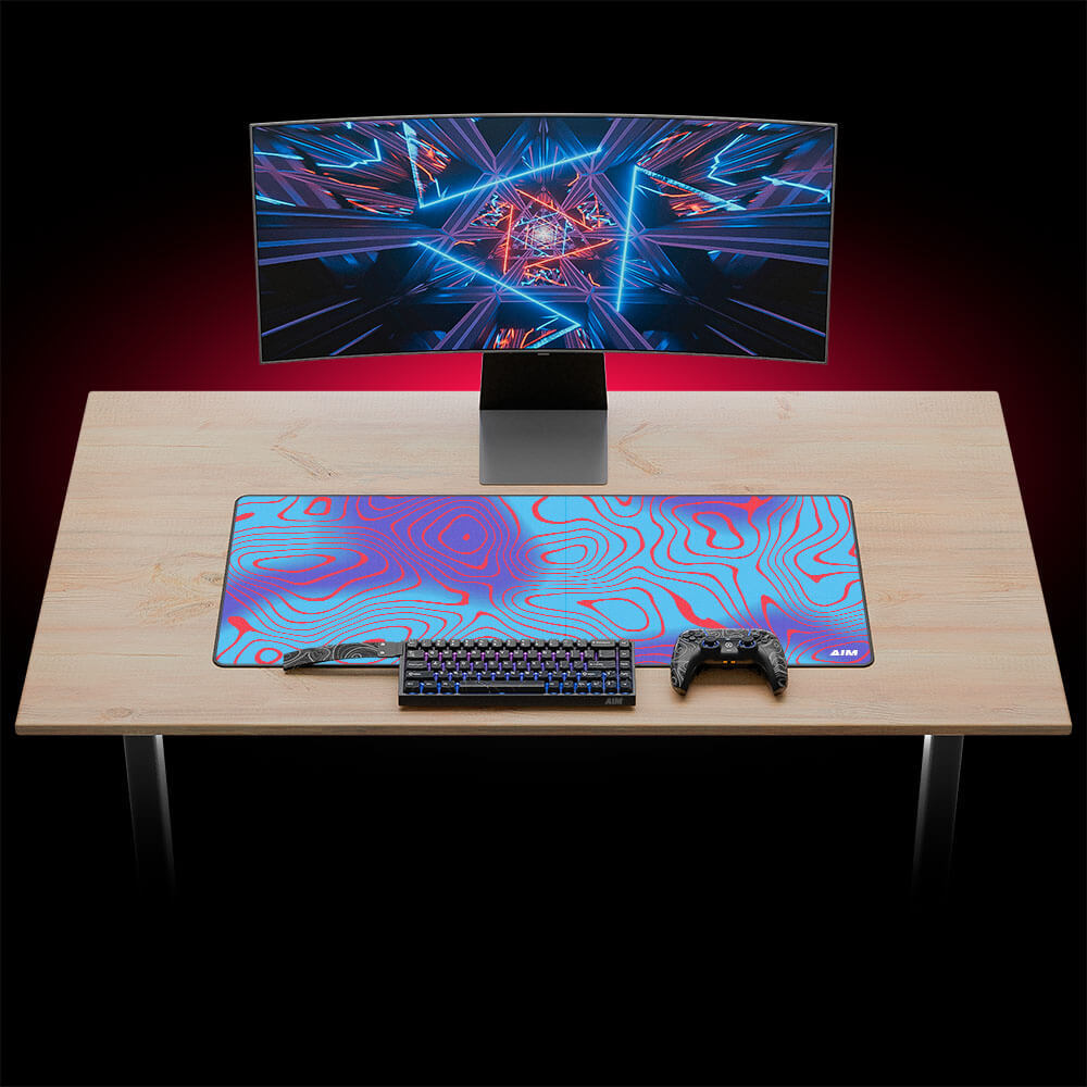 Aim Controller Damascus Tappetino Mouse XXL