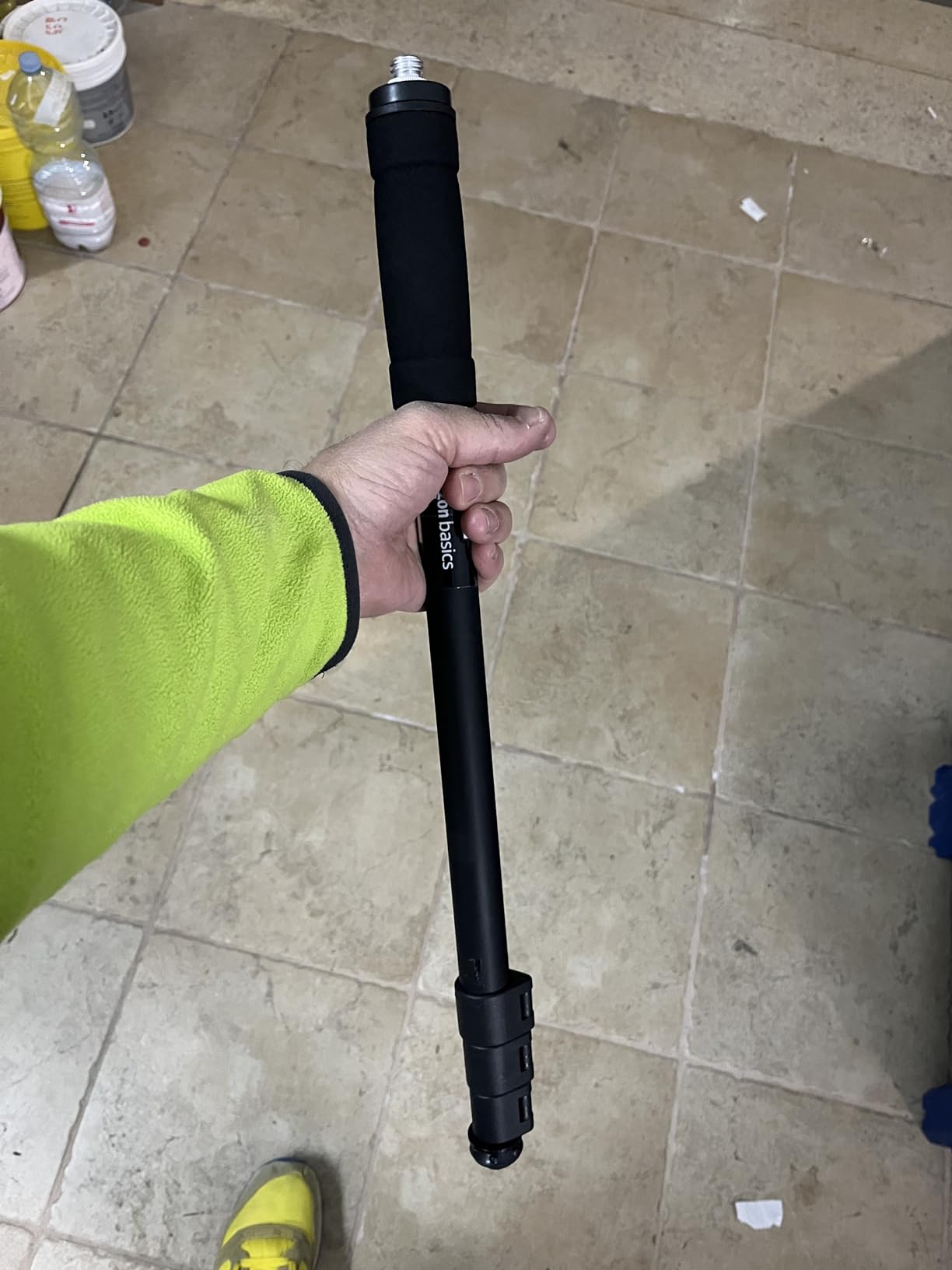 AmazonBasics Monopiede Fotocamera 54-170cm Nero