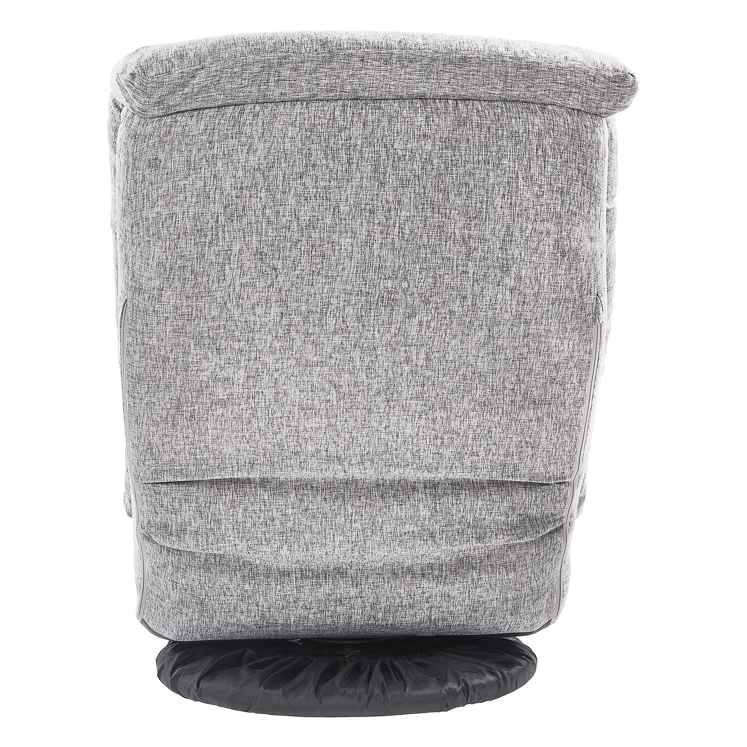 AmazonBasics Poltrona Girevole Poggiatesta Grigio