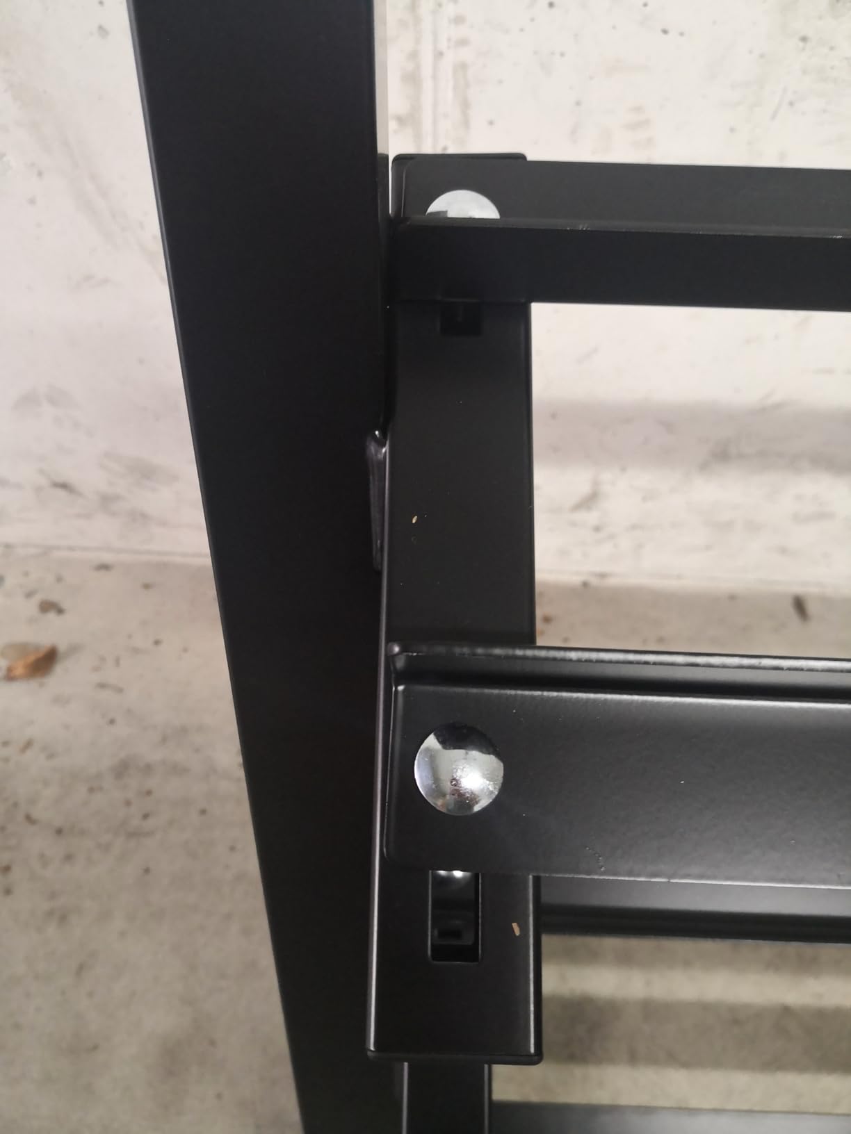 Amazon Basics rack manubri 3 livelli nero acciaio