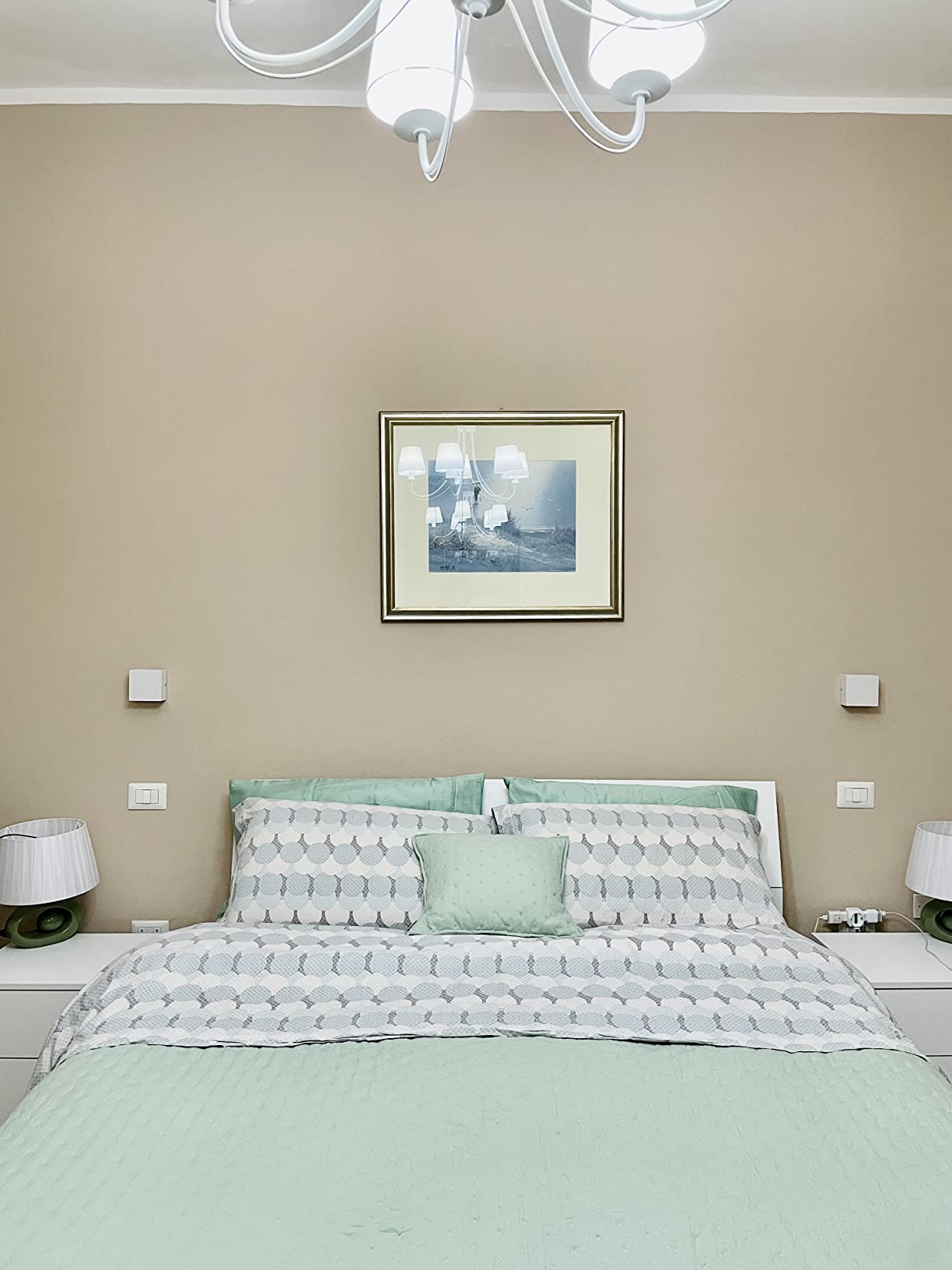 Amazon Basics Federe cotone rasatello 400 fili 50x80 bianche 2 pz