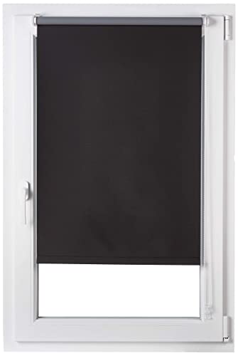 AmazonBasics Tenda a Rullo Oscurante 56x150 cm Nero Termica