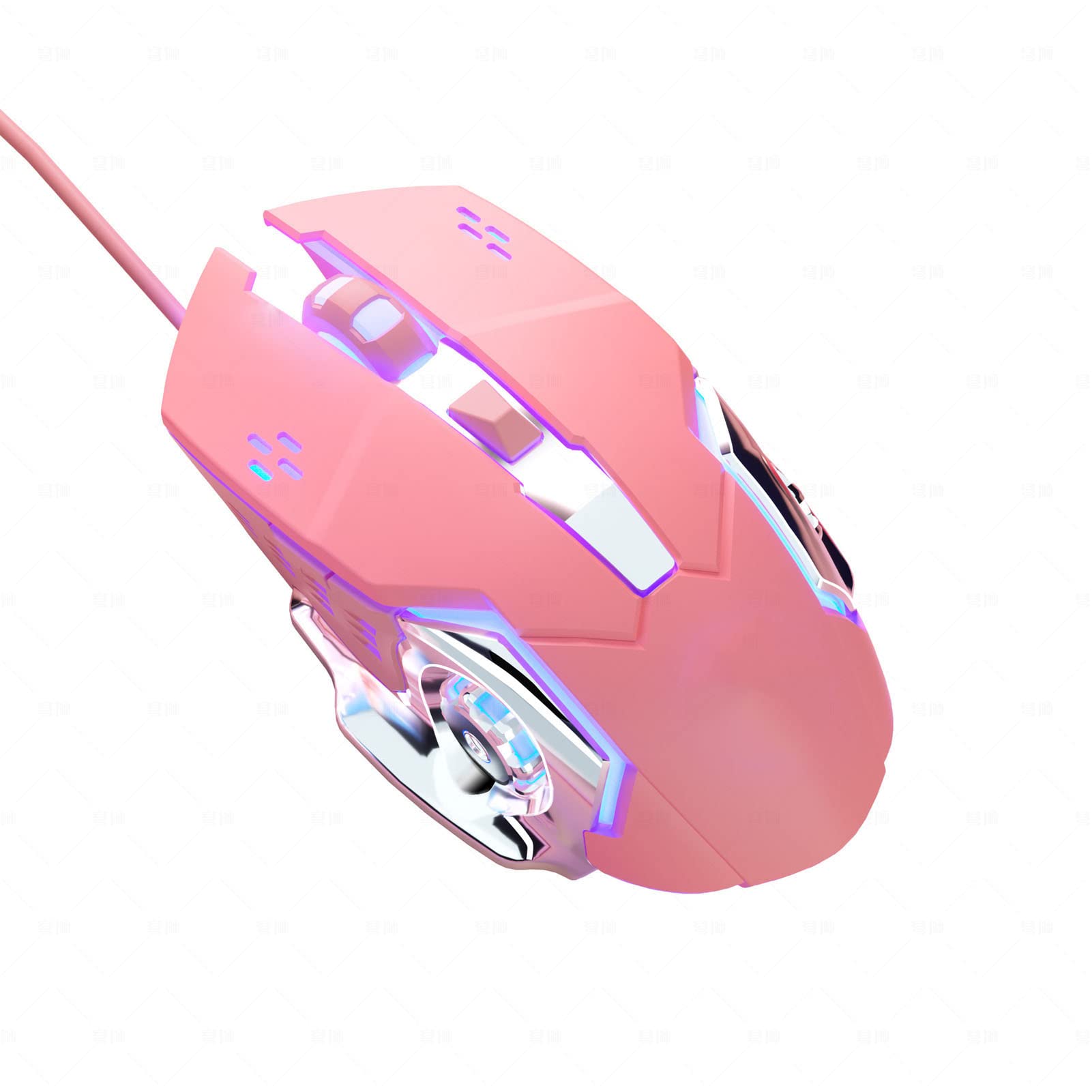 Elprico Mouse Gaming Cablato RGB USB 3600 DPI Nero