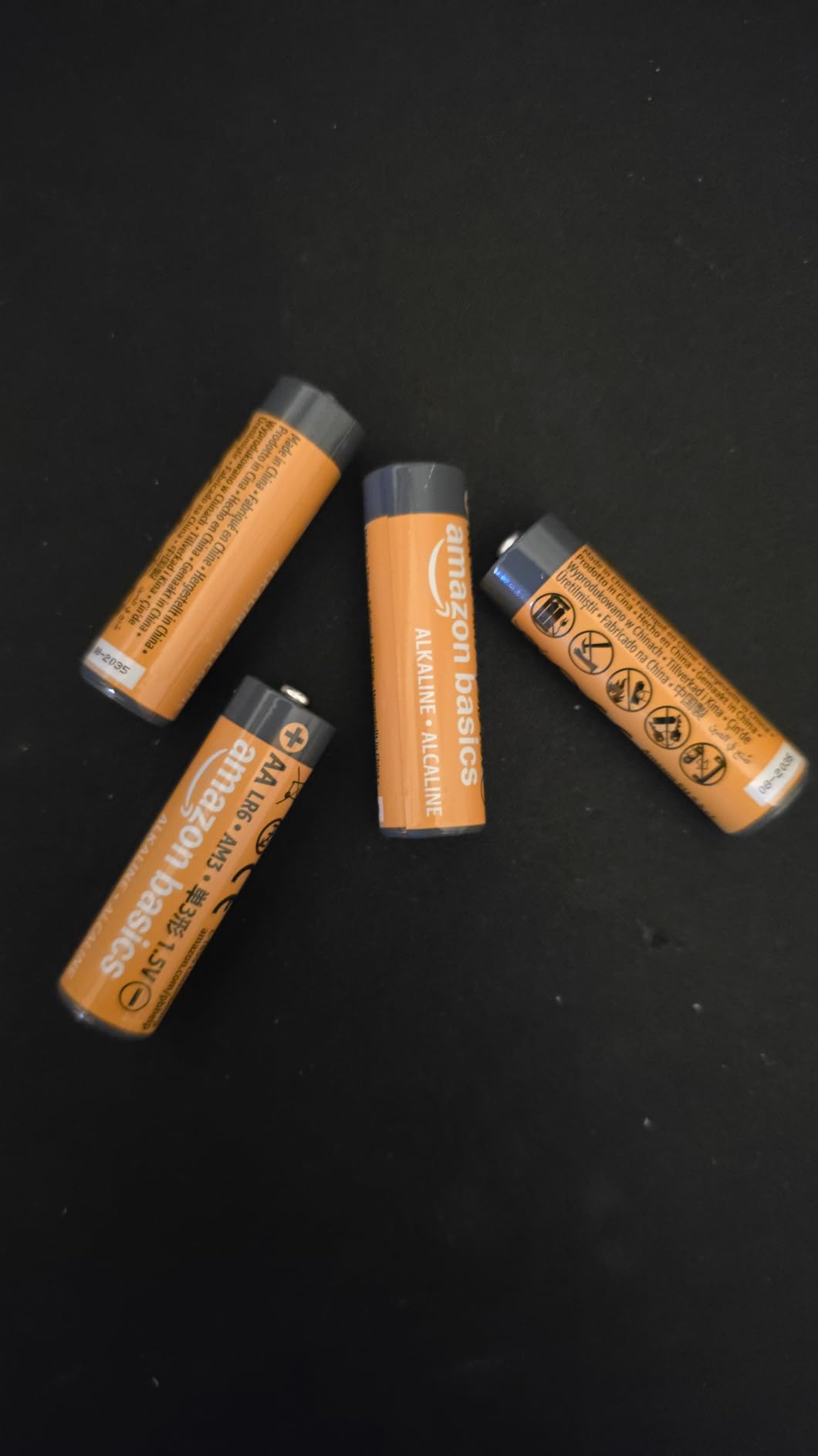 Amazon Basics batterie alcaline AA 1,5V confezione da 48 lunga durata