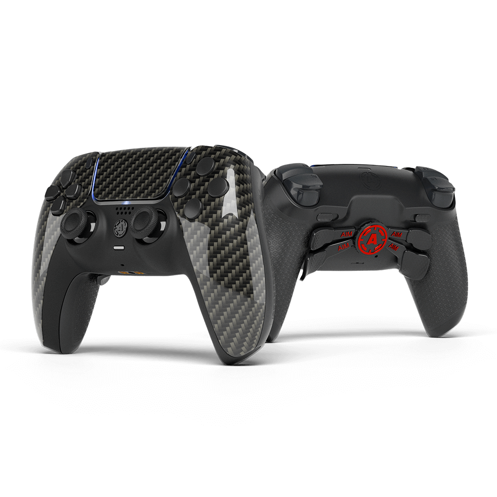 Aim Carbon controller PS5 Metallic