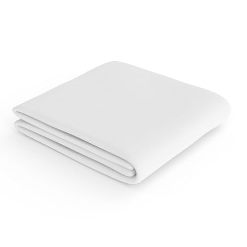 AmazonBasics Everyday Lenzuolo Angoli 160x200 Bianco Cotone