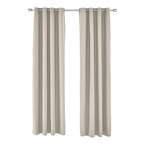 Amazon Basics Mabry Tende Oscuranti Grigie 132x213 cm 2 Pezzi