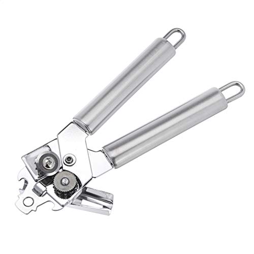 AmazonBasics 3 in 1 Apriscatole Manuale Acciaio Inox