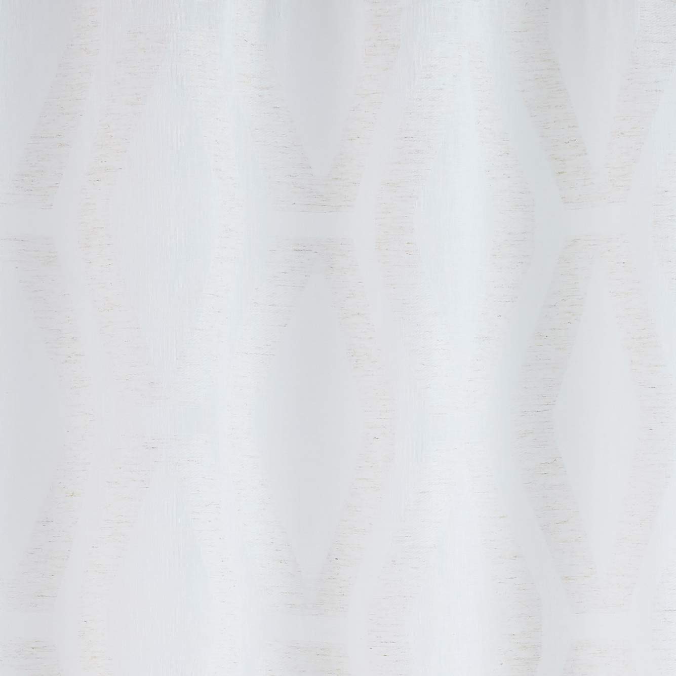 Amazon Basics Sheer Tende Velate Coppia 50x63 Avorio Effetto Lino