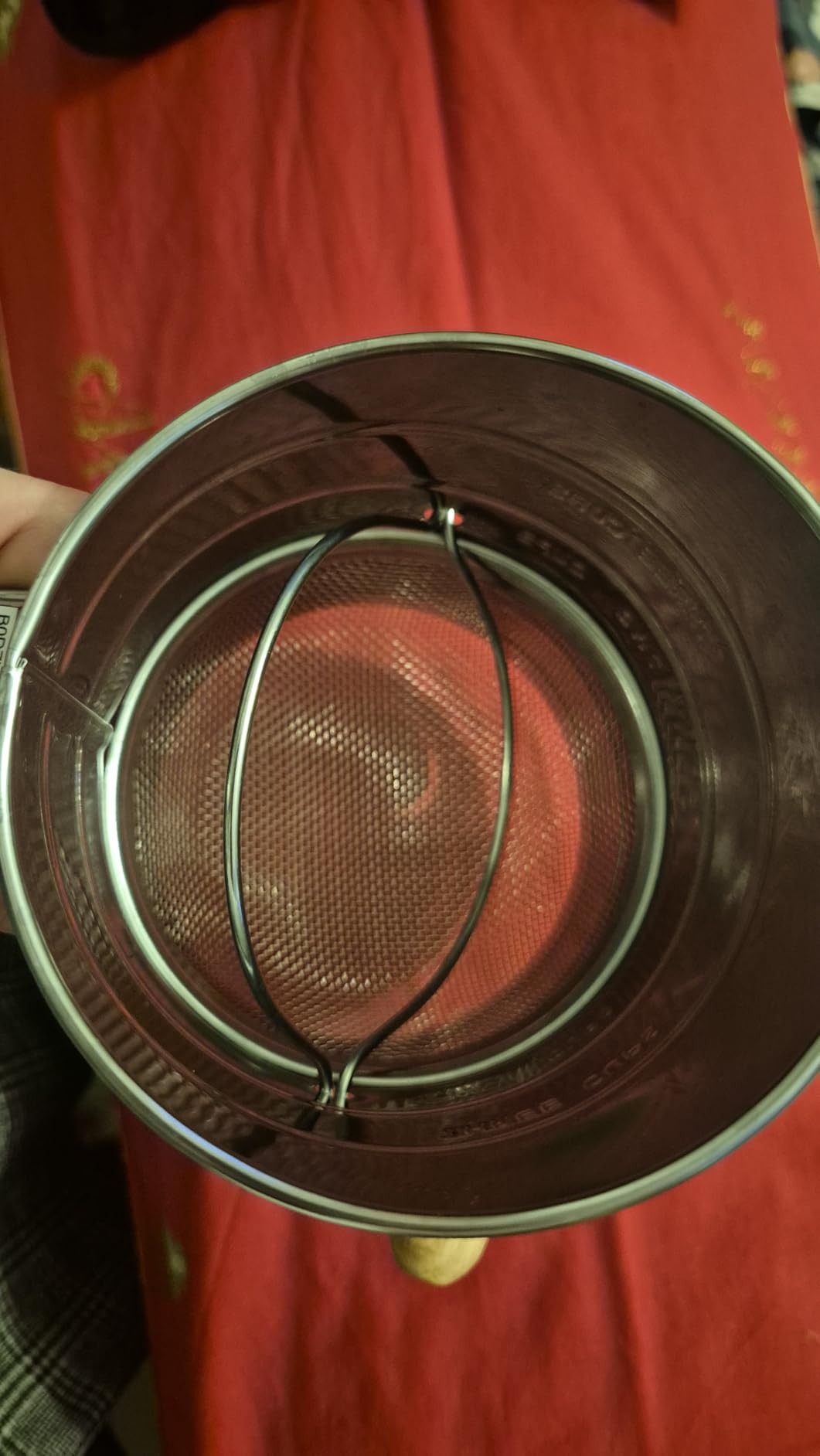 Amazon Basics setaccio farina 3 tazze acciaio inox
