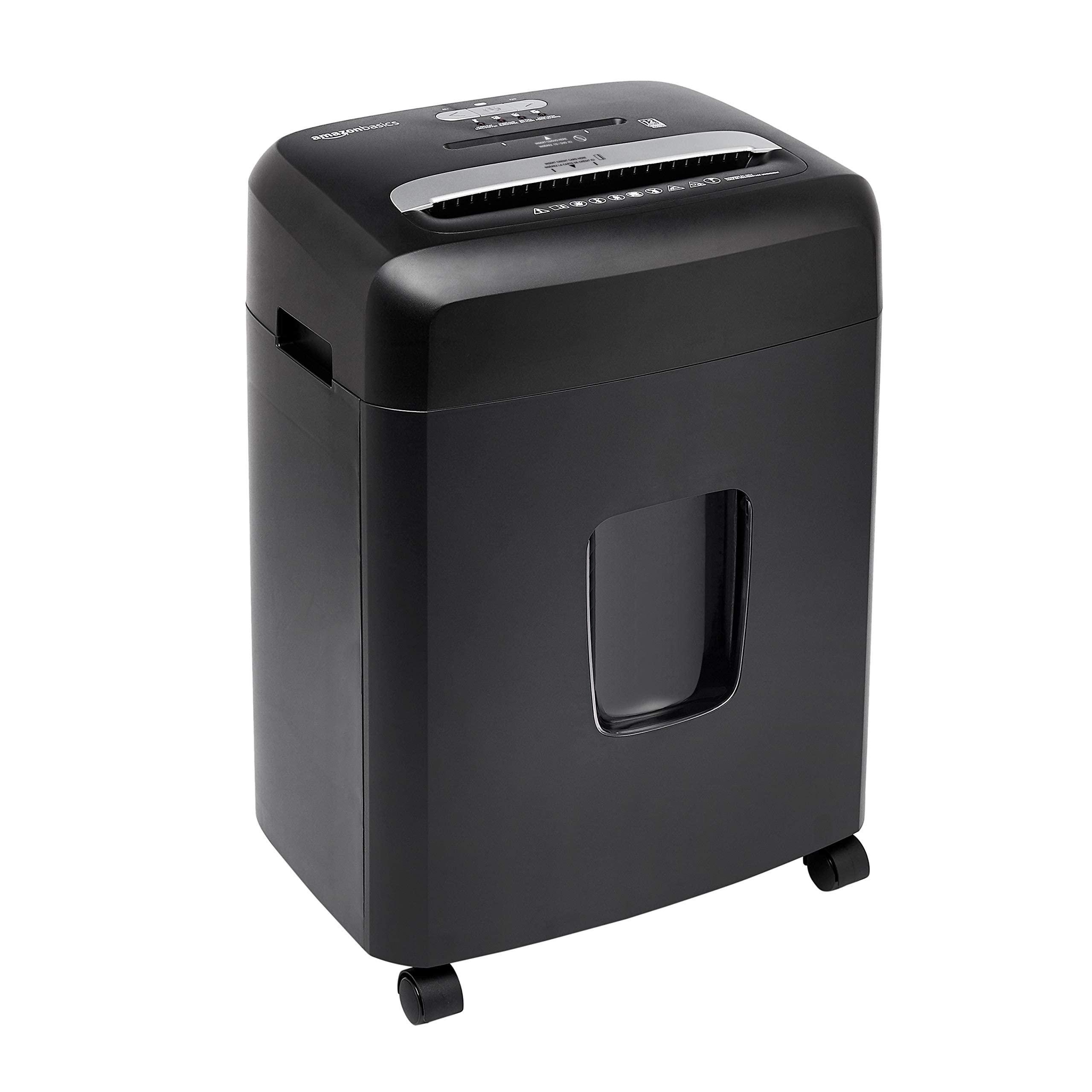 Amazon Basics Distruggidocumenti 12 Fogli Microframmenti P-4