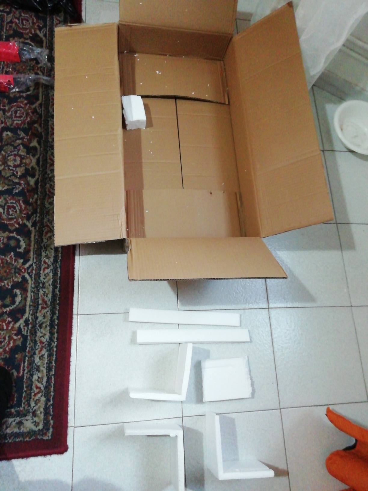 AmazonBasics Carrello Multiuso Acciaio 2 Ripiani Grigio 181 kg