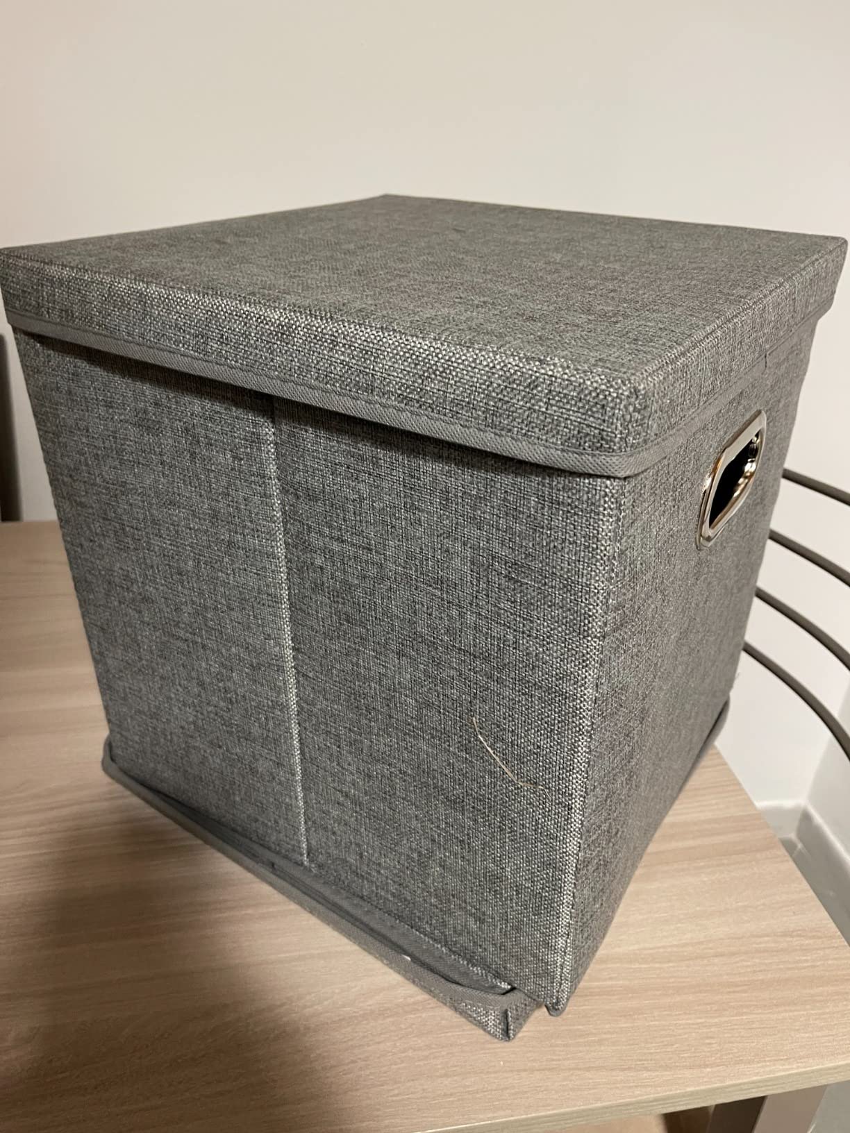 Amazon Basics Cubi Iuta Grigio 33cm 2 Pezzi