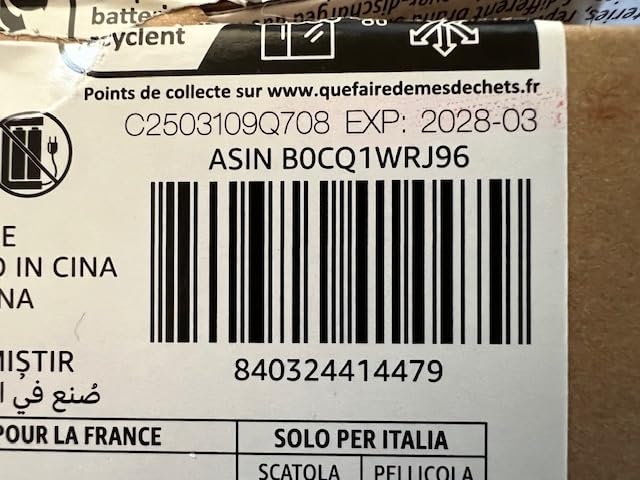 Amazon Basics batterie alcaline 23A 12V confezione 6 pezzi