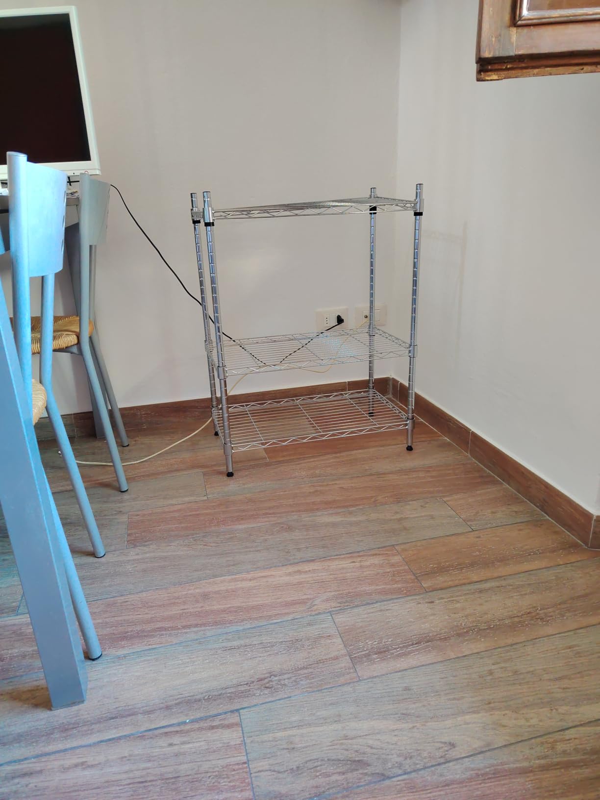 Amazon Basics Scaffale 5 Ripiani 36x91x183 cm Nero 795 kg