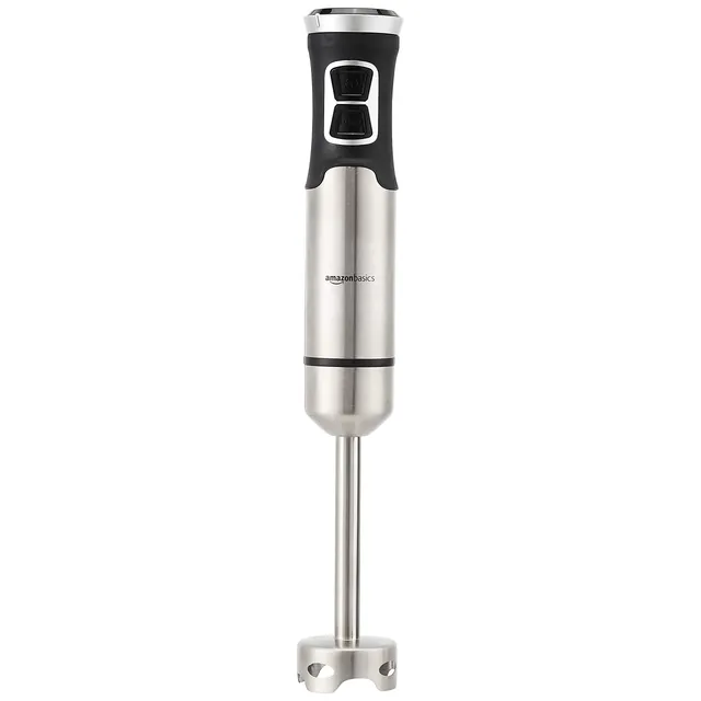 Amazon Basics Frullatore a Immersione 500W Argento