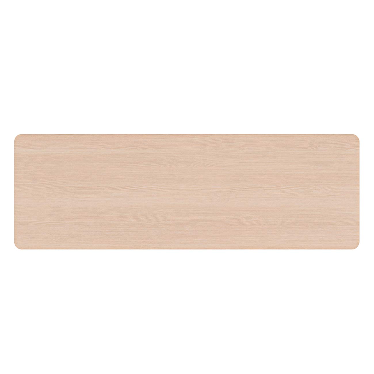 Amazon Basics Tavolo Pieghevole 140 cm Rovere Gambe Nere