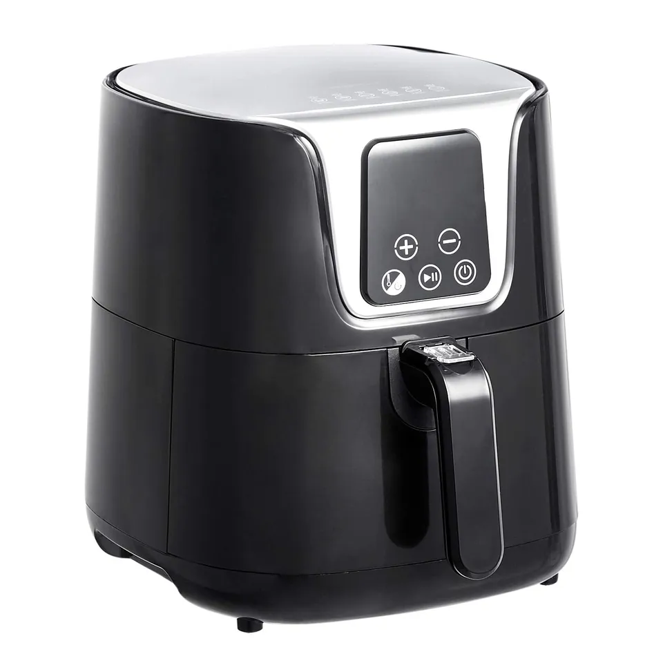 AmazonBasics Vecchio Modello 4L Friggitrice ad Aria Nera Digitale