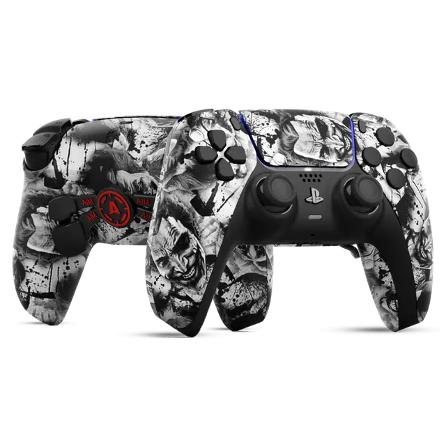 Aim Controller Joker White Fullprint controller PS5 bianco