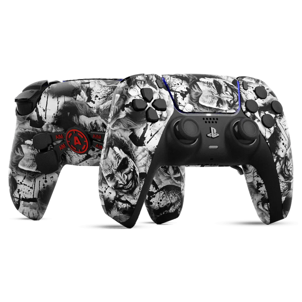 Aim Controller Joker White Fullprint controller PS5 bianco